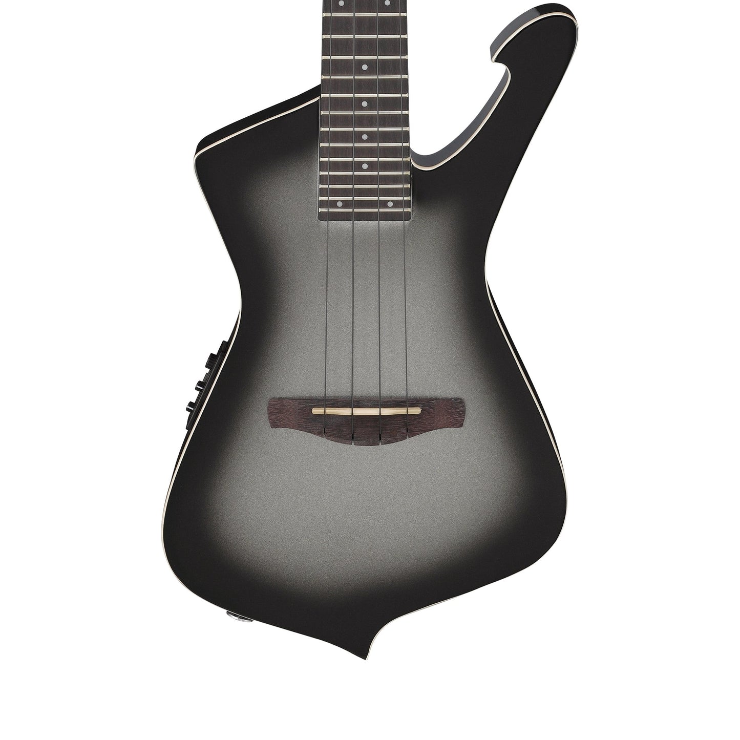 Ibanez UICT100-MGS – Iceman Tenor Ukulele | Metallic Gray Sunburst