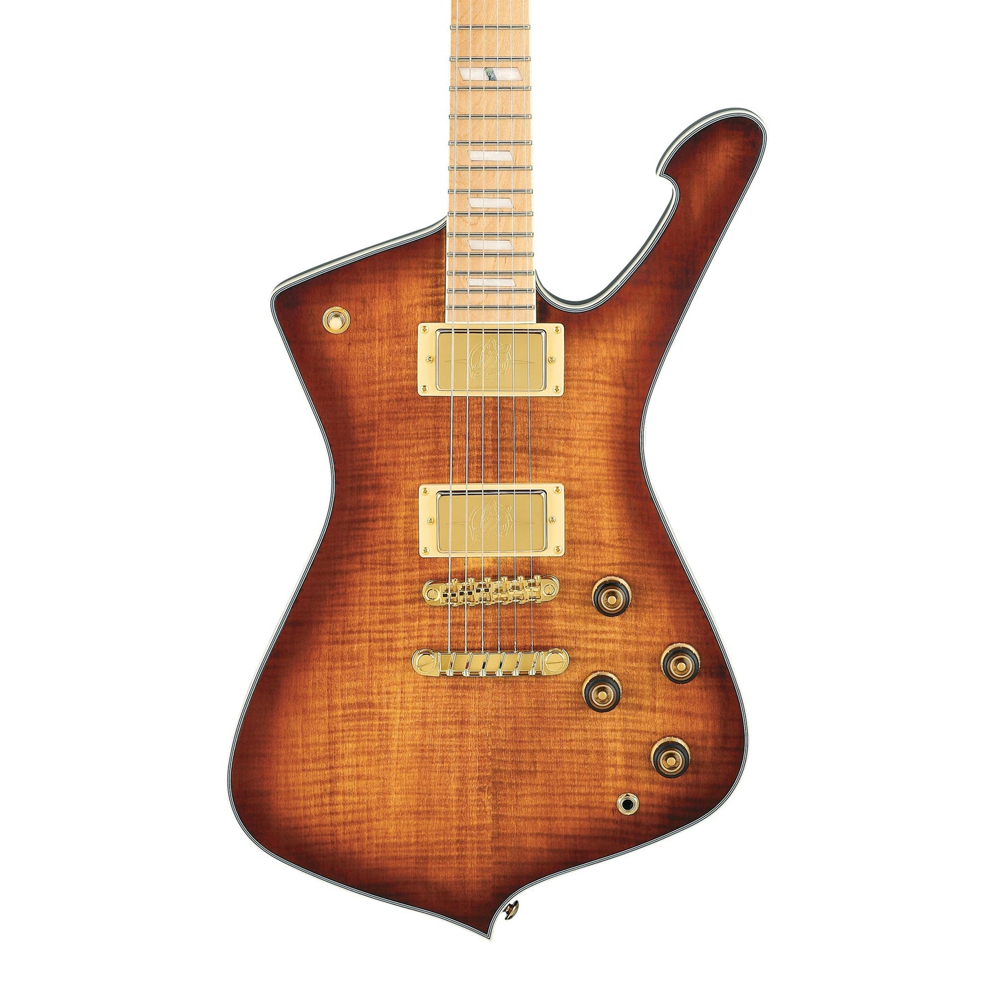 Ibanez IC420MFM-CML Electric Guitar | Caramel Burst Gloss