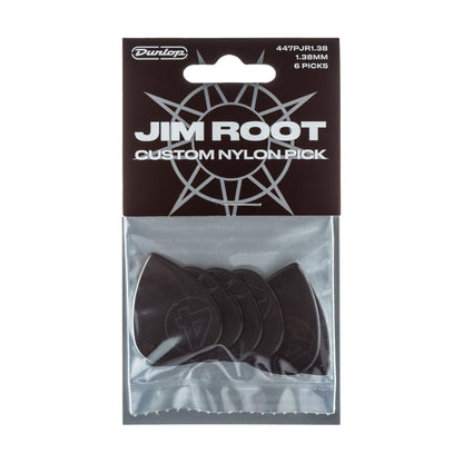 Dunlop 447PJR138 Jim Root Nylon Pick 1.38mm | Black