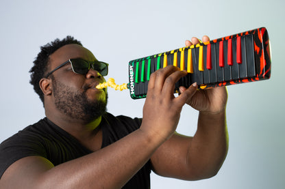 Hohner Airboard Rasta 32 – Melodica | 32 Keys | Colourful