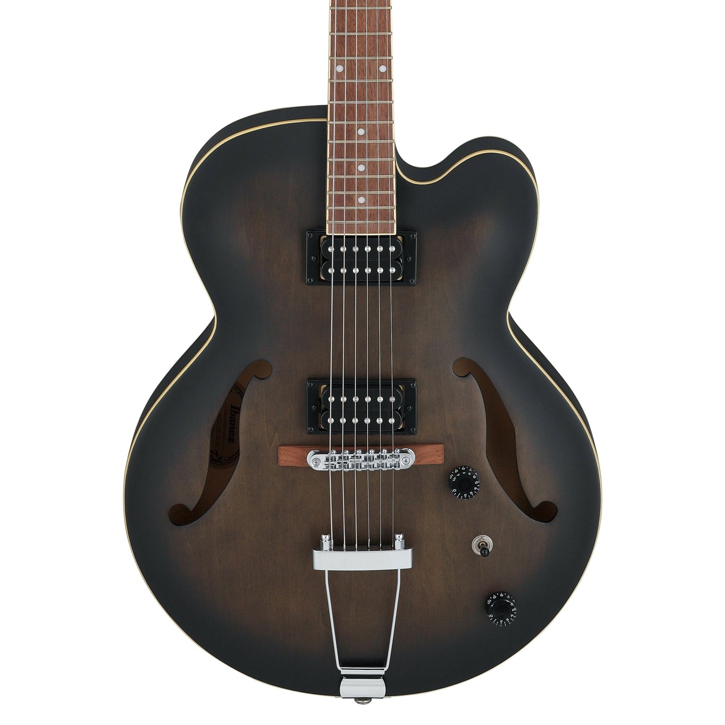 Ibanez AF55-TKF Artcore Hollow Body Guitar | Transparent Black Flat