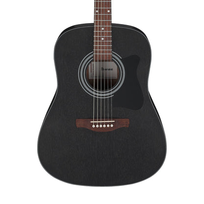 Ibanez V54NJP-WK - Dreadnought Acoustic Guitar | Weathered Black Open Pore