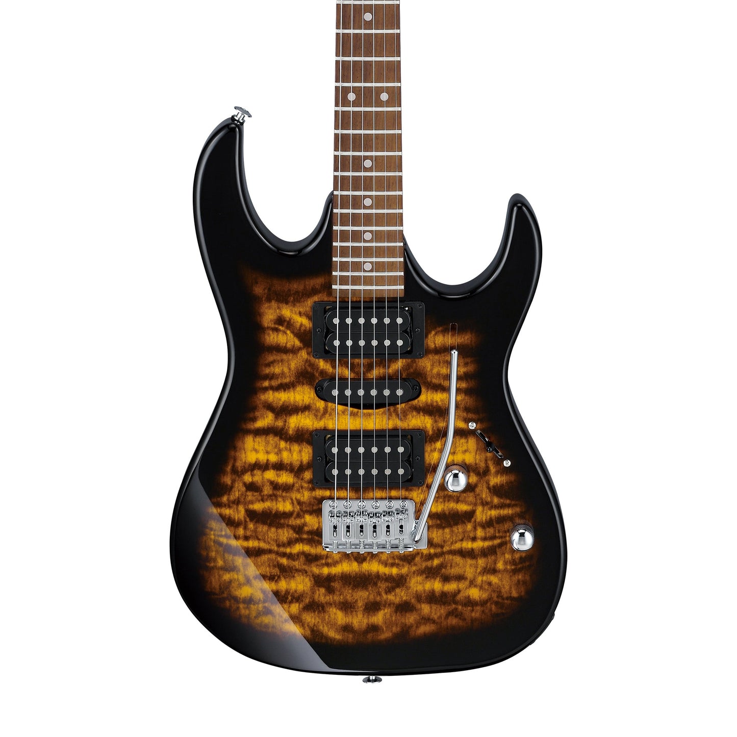 Ibanez GRX70QA-SB Electric Guitar | Sunburst