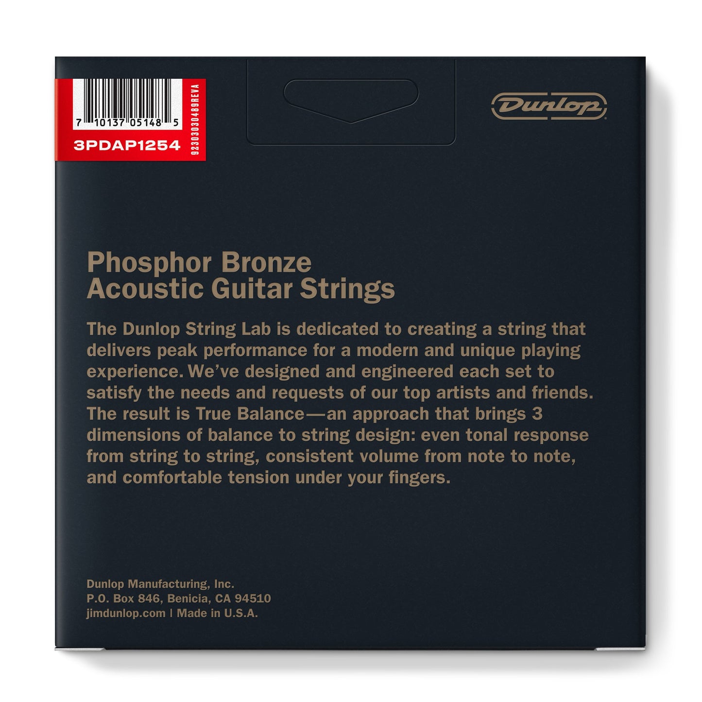 Dunlop DAP1254 Acoustic Guitar Strings 12-54