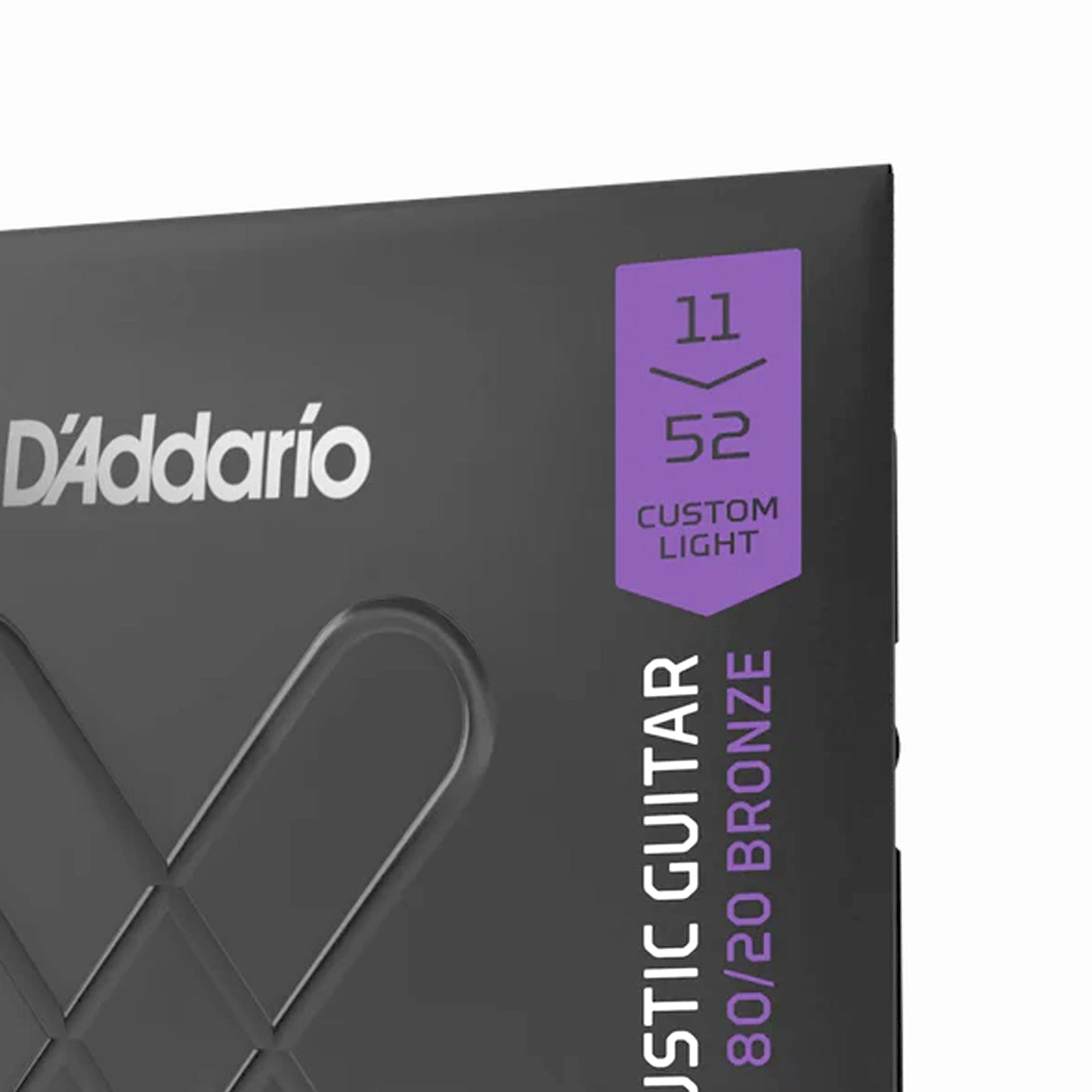 D'Addario XTABR1152 XT 80/20 Bronze Coated Acoustic Strings 11-52 
________________________________________