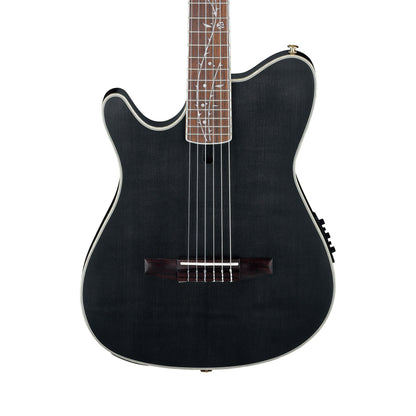 Ibanez TOD10NL-TKF - Left-Hand Classical Guitar | Transparent Black Flat