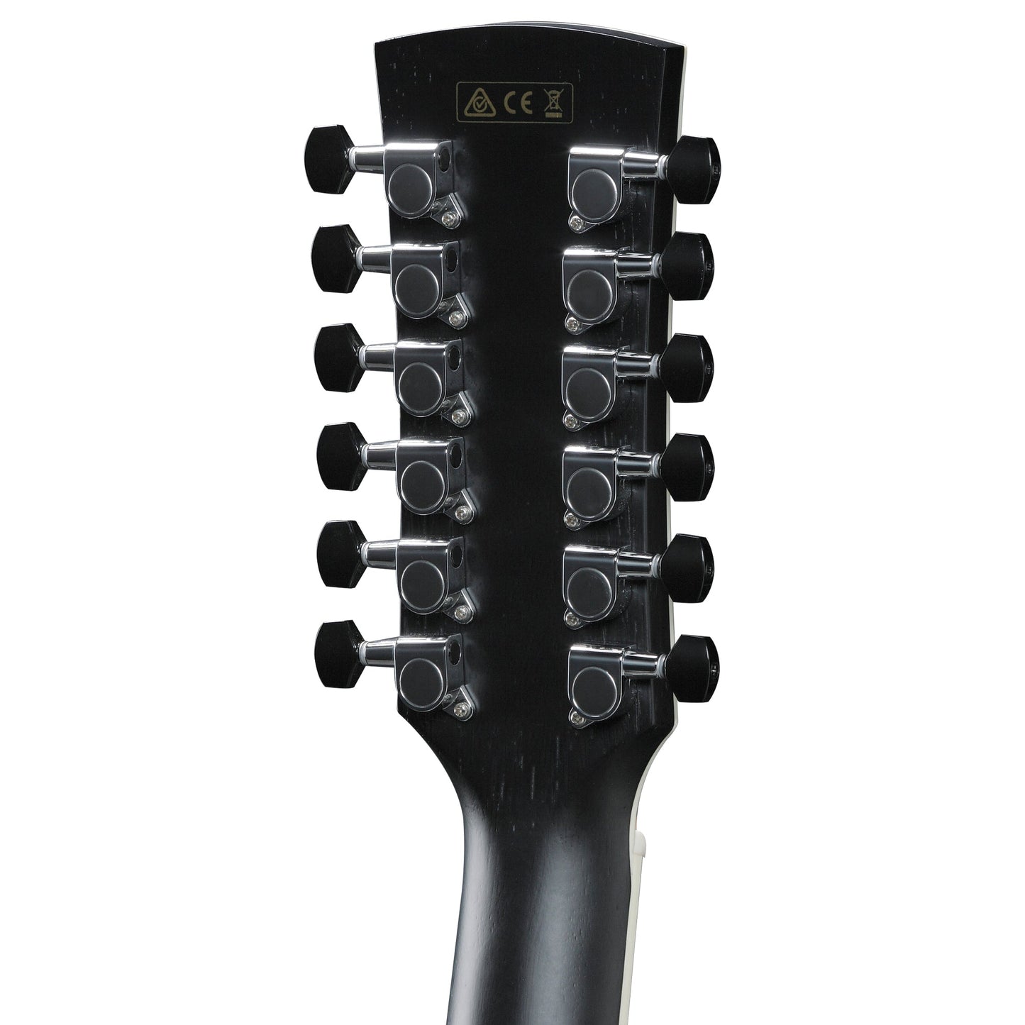 Ibanez AW8412CE-WK - 12-String Acoustic Electric Guitar | Weathered Black
