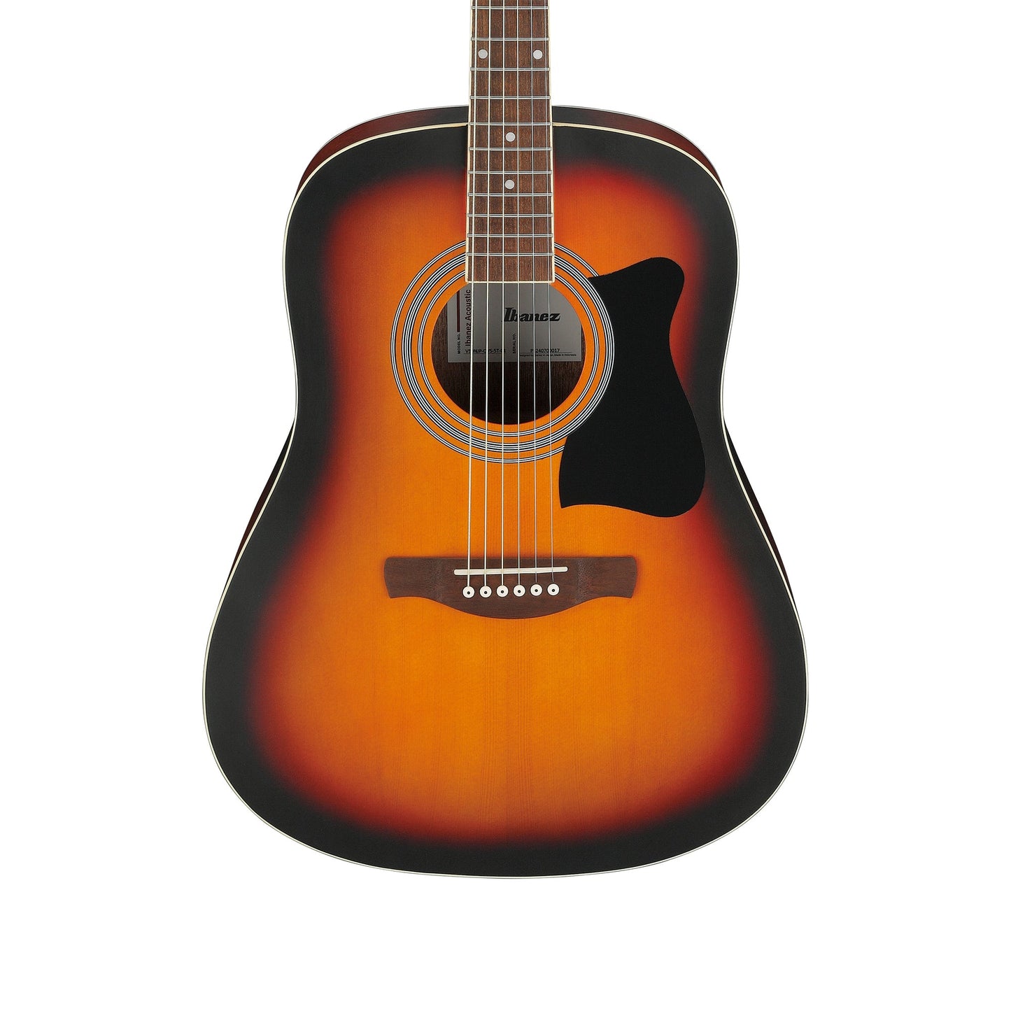 Ibanez V50NJP-OVS - Dreadnought Acoustic Guitar | Open Pore Vintage Sunburst