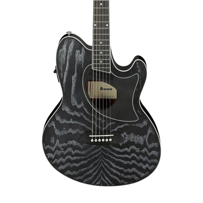 Ibanez TCM50-GBO - Acoustic Electric Guitar | Galaxy Black Open Pore