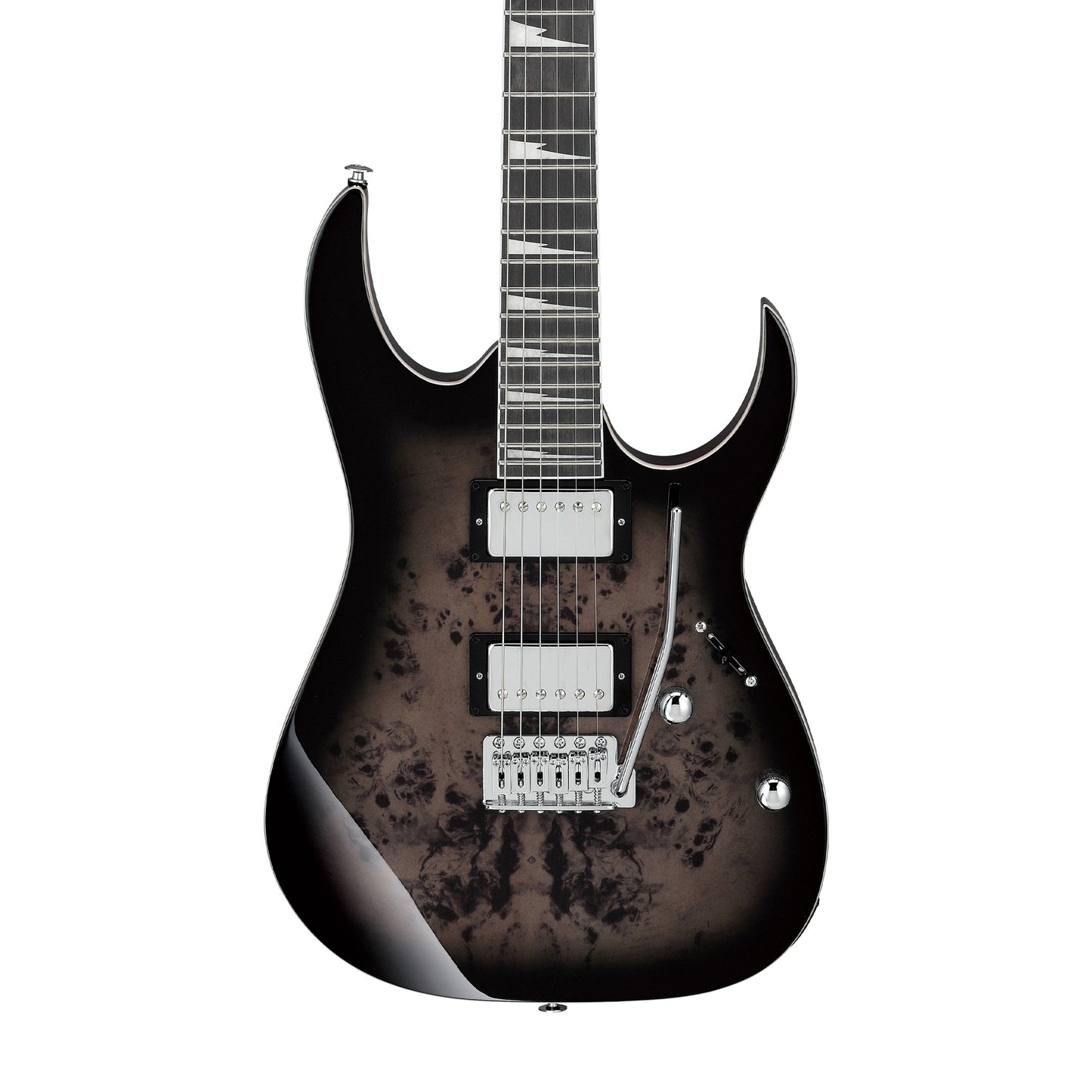 Ibanez GRG220PA1-BKB GIO Electric Guitar | Transparent Brown Black Burst