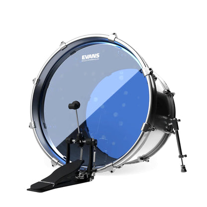 Evans BD22HR Hydraulic 22" Bass Drumhead | Red