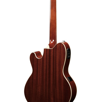 Ibanez TCM50-VBS - Acoustic Electric Guitar | Vintage Brown Sunburst High Gloss