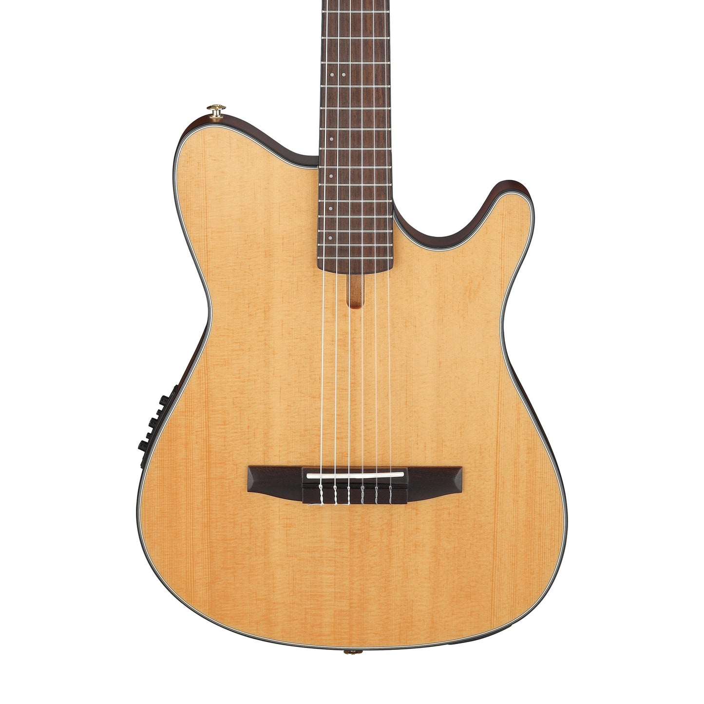 Ibanez FRH10N-NTF - Nylon Acoustic Electric Guitar | Natural Flat
