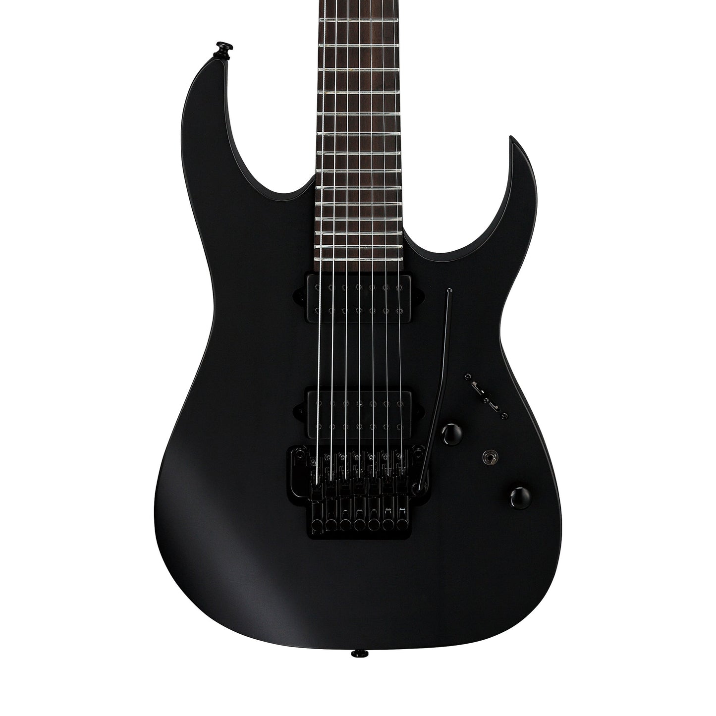 Ibanez RGRB720-BKF 7-String Electric Guitar | Black Flat
