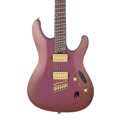 Ibanez SML721-RGC Multi-Scale Electric Guitar | Rose Gold Chameleon