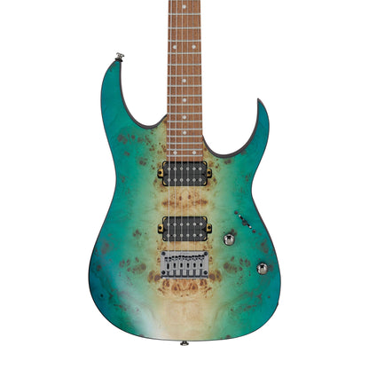Ibanez RG421PB-CHF Electric Guitar | Caribbean Shoreline Flat