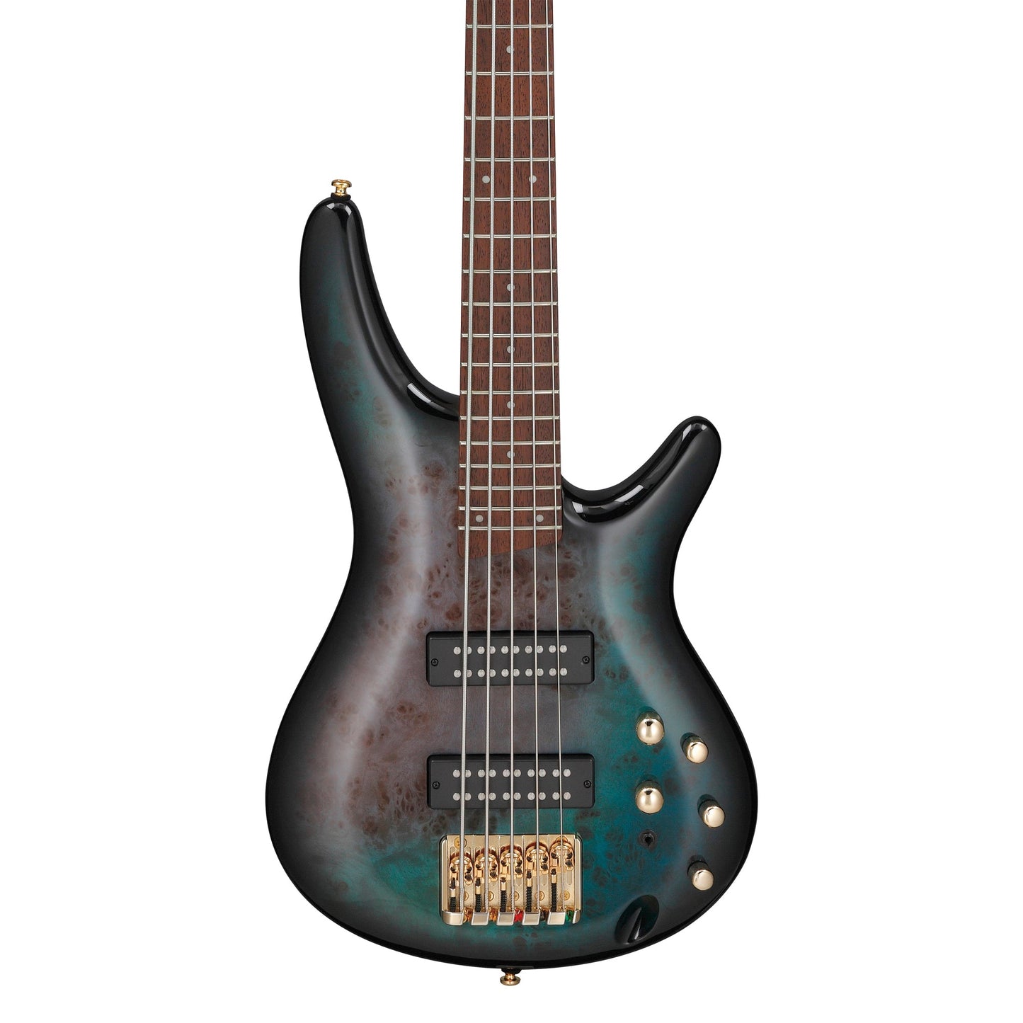 Ibanez SR405EPBDX-TSU 5-String Bass Guitar | Tropical Seafloor Burst