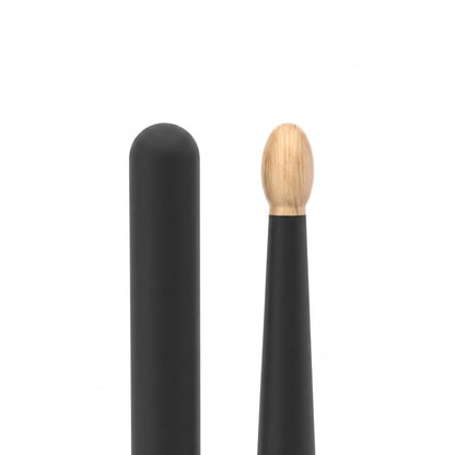 Promark TXMP420XW-AG Mike Portnoy 420X ActiveGrip Hickory Drumsticks | Oval Wood Tip | Long Taper | Black