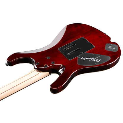 Ibanez KIKO10BP-TGB Kiko Loureiro Electric Guitar | Transparent Gray Burst