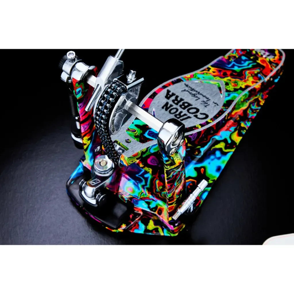 TAMA HP900PMPR – Iron Cobra 900 Limited Edition | Psychedelic Rainbow