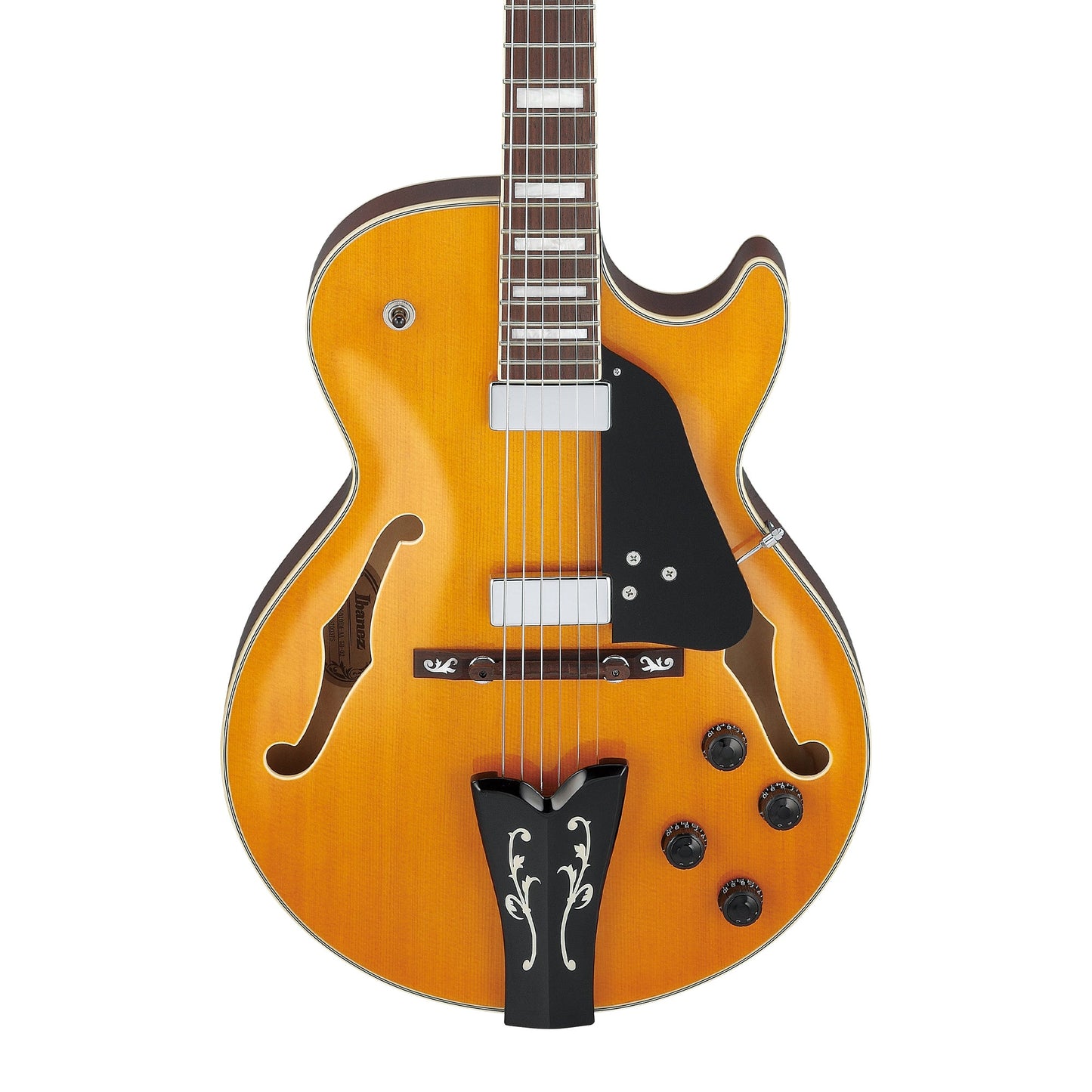 Ibanez GB10EM-AA Hollow Body Electric Guitar | Antique Amber