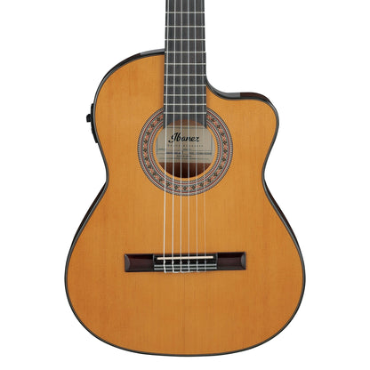 Ibanez GA5TCE3Q-AM Acoustic Electric Guitar | Amber High Gloss