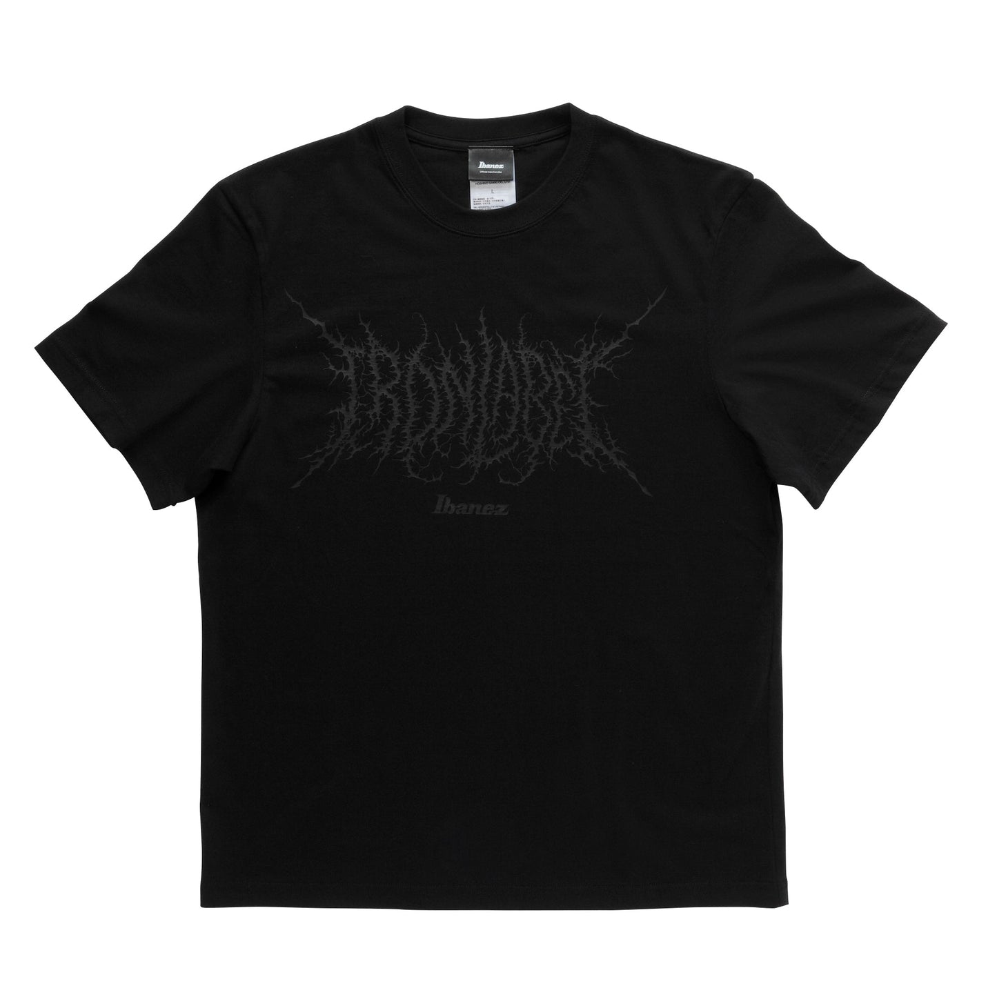 Ibanez IBAT011XL – Iron Label T-Shirt | Size XL | Black