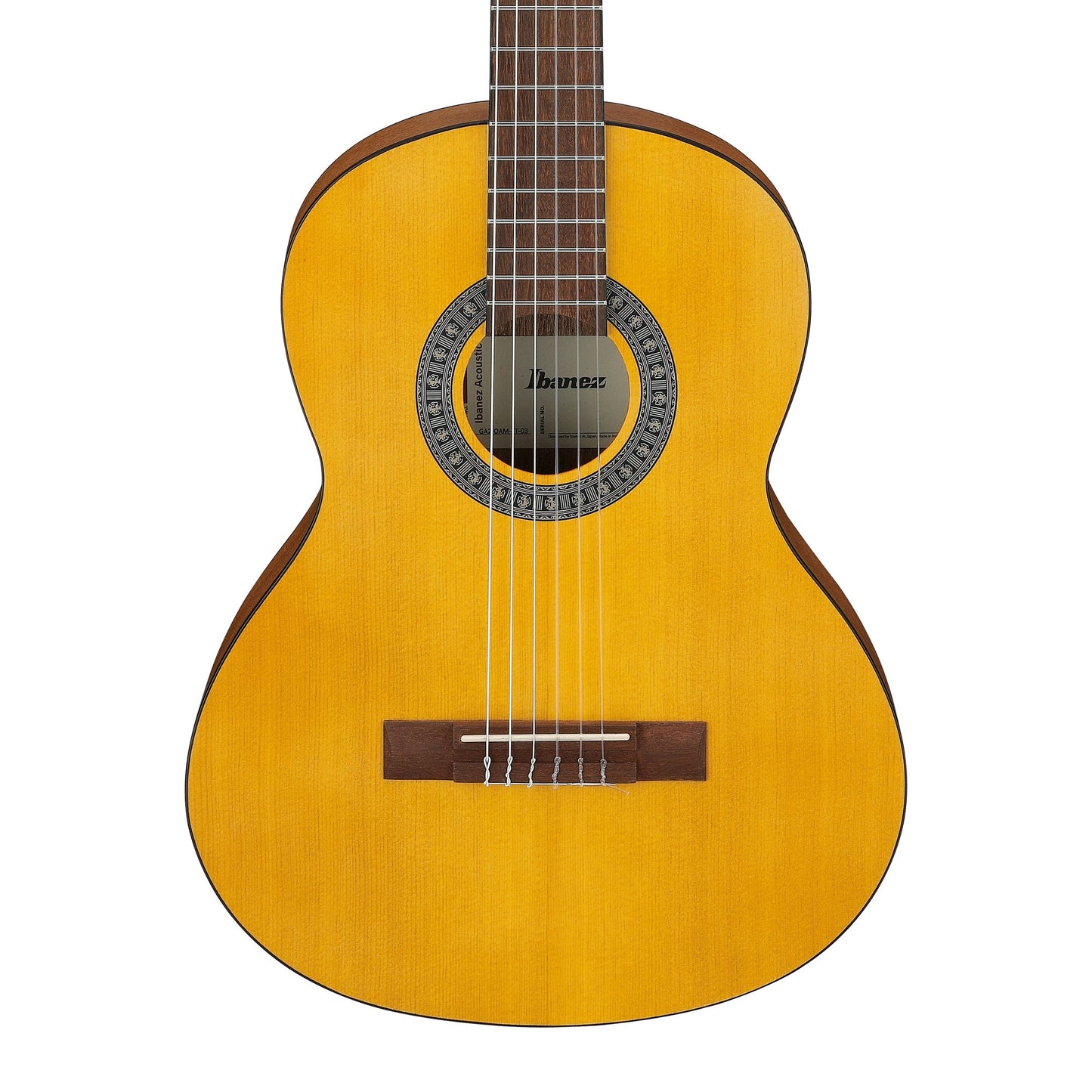 Ibanez GA2-OAM - 3/4 Classical Guitar | Open Pore Amber