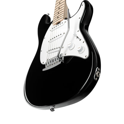 Sterling CT30SSS-BK – Cutlass SSS Electric Guitar | Black