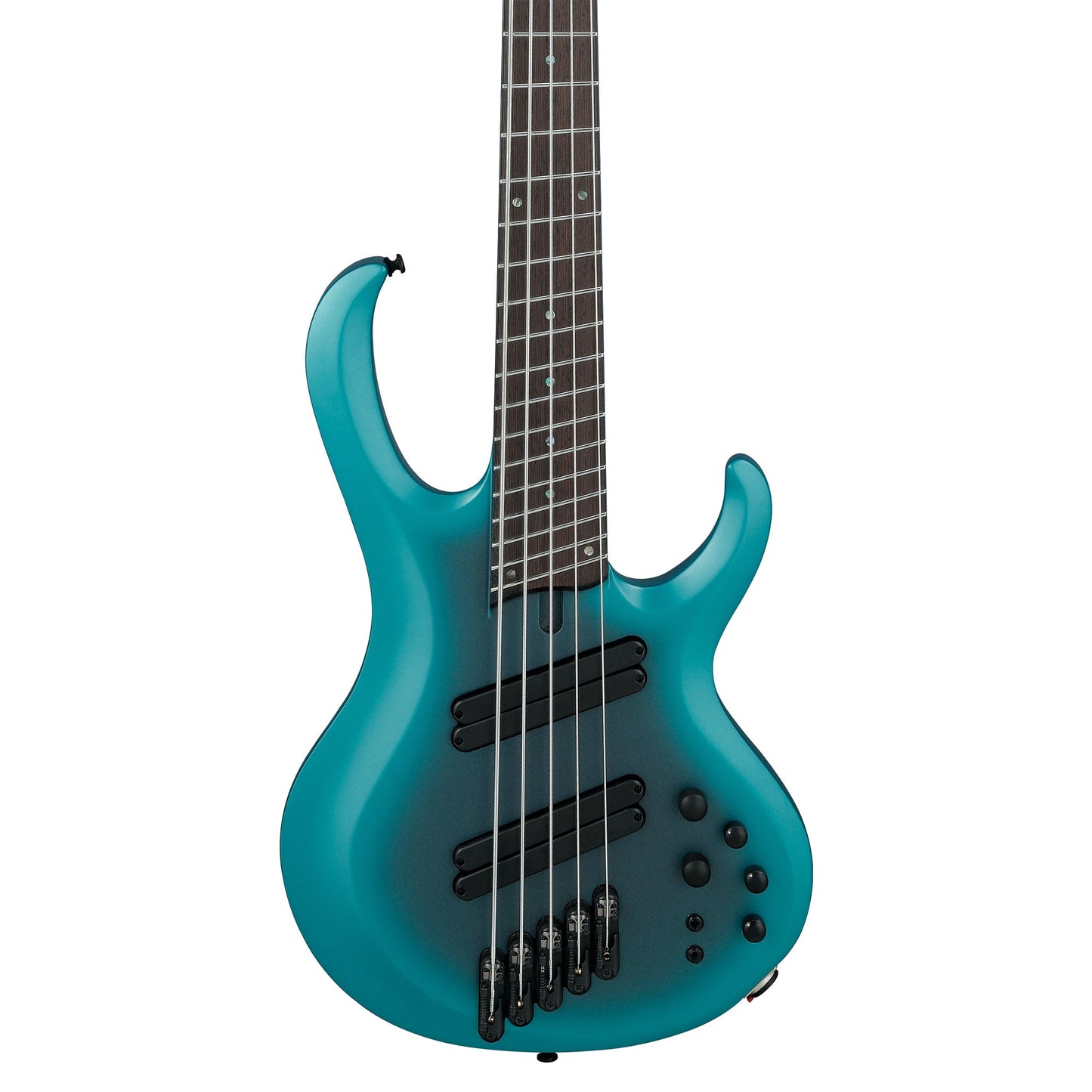 Ibanez BTB605MS-CEM 5-String Multi-Scale Bass Guitar | Cerulean Aura Burst Matte