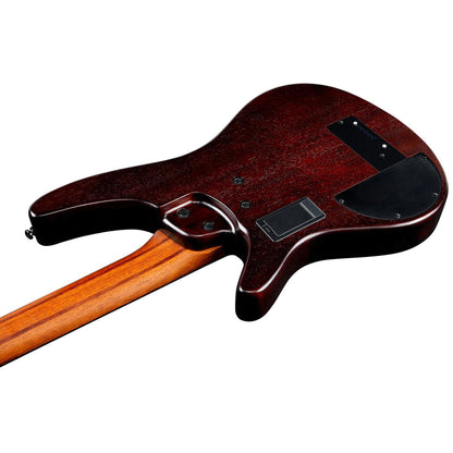Ibanez SRH505-DEF 5-String Semi-Hollow Bass Guitar | Dragon Eye Burst Flat