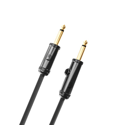 D'Addario PW-AG-15 Circuit Breaker Instrument Cable Straight 15ft