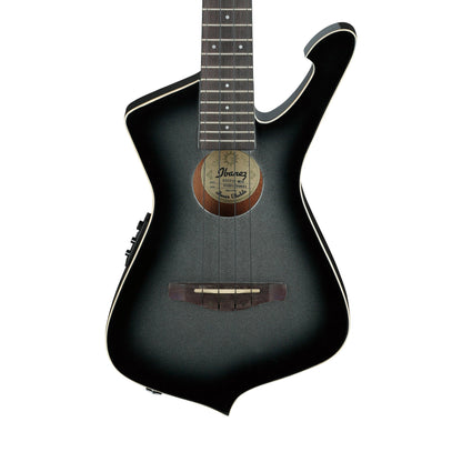 Ibanez UICT10-MGS – Tenor Ukulele | Metallic Gray Sunburst