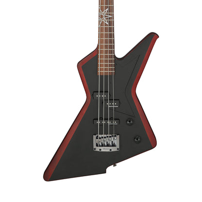Ibanez MDB5-OXB Passive Bass Guitar | Oxblood Weathered Black