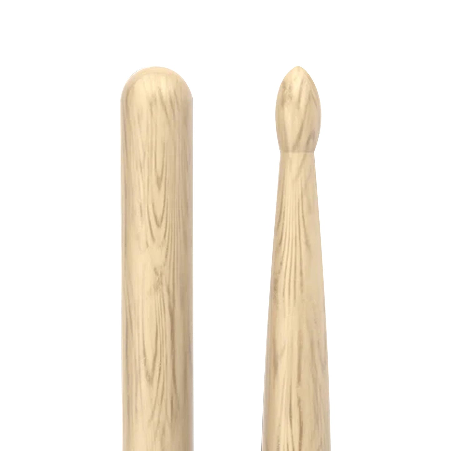 Promark PW7AW Oak 7A Shira Kashi Oak Drumsticks | Oval Wood Tip | Light & Short | Wooden
