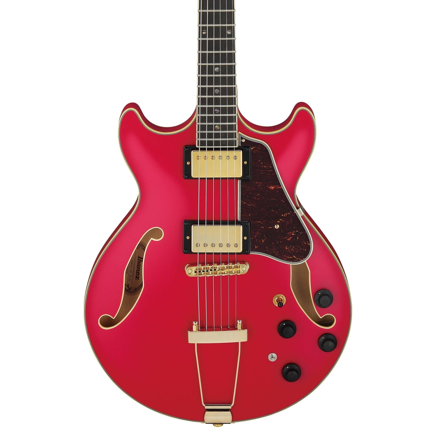 Ibanez AMH90-CRF Artcore Hollow Body Guitar | Cherry Red Flat