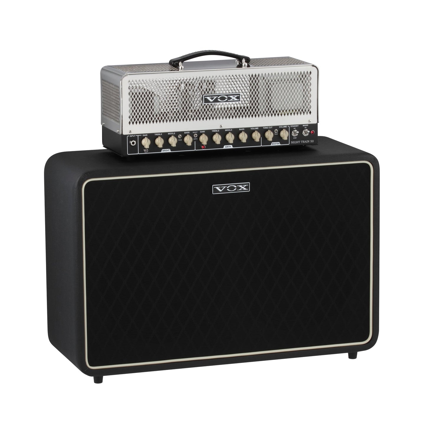 VOX V212NT-G2 2x12 Guitar Speaker Cabinet | Open Back | Black