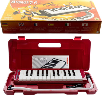 Hohner Student 26 – Melodica | 26 Keys | Red