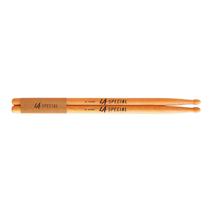 Promark LA5BW LA Special 5B American Hickory Drumsticks | Oval Wood Tip | Wooden