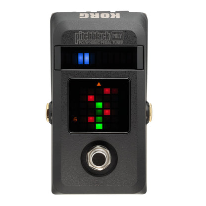 Korg PITCHBLACK POLY PB-03 Polyphonic Pedal Tuner