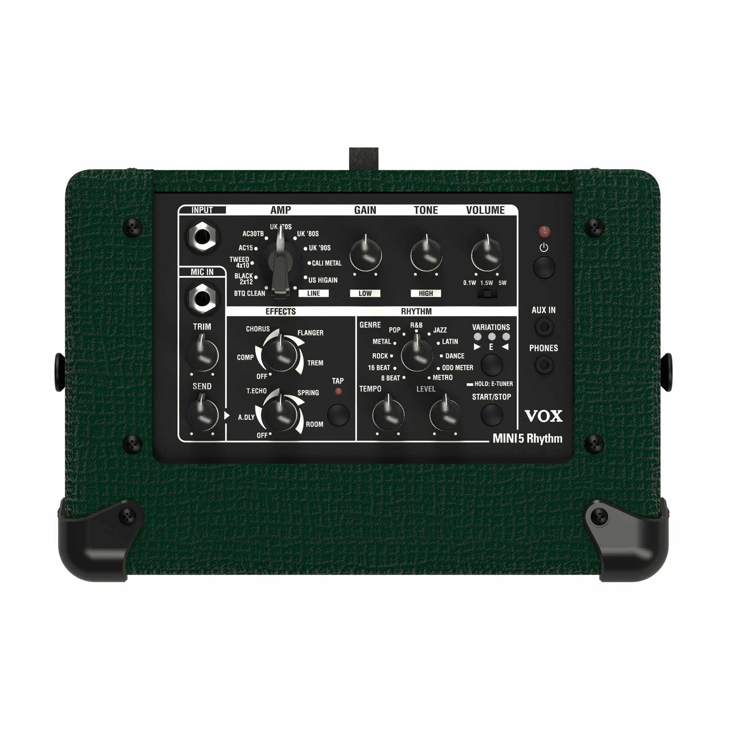 VOX MINI5-RM-BRG2 Mini Guitar Combo Amp | British Racing Green
