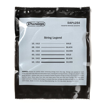 Dunlop DAP1254 Acoustic Guitar Strings 12-54