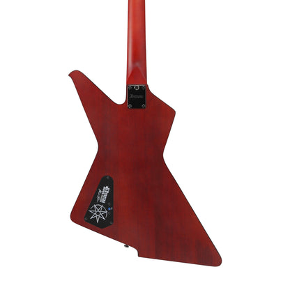 Ibanez MDB5-OXB Passive Bass Guitar | Oxblood Weathered Black