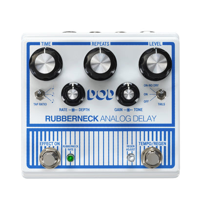 DigiTech DOD-RUBBERNECK-V-00 – Analog Delay Pedal with Tap Tempo