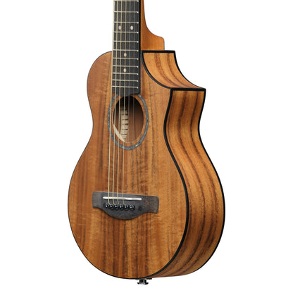 Ibanez EWP12EWB-OPN - Piccolo Acoustic Electric Guitar | Open Pore Natural