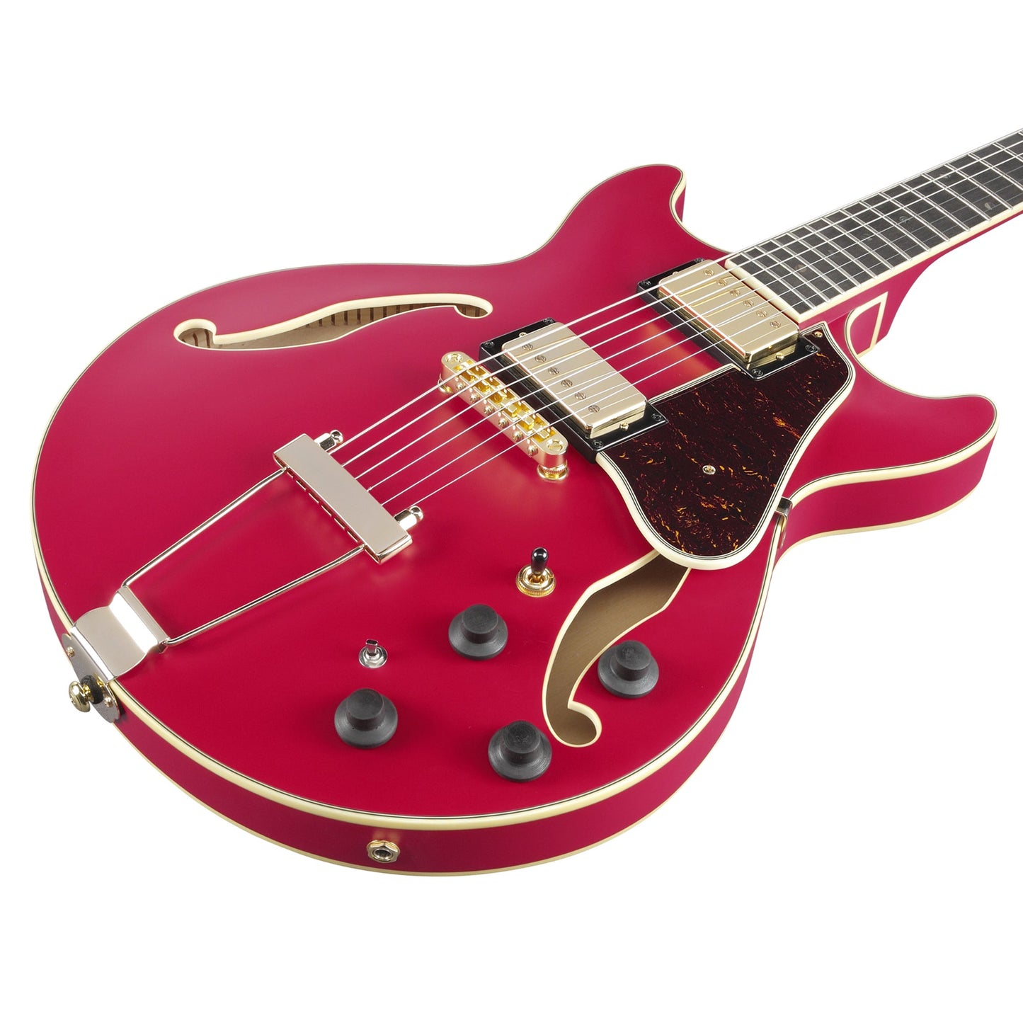 Ibanez AMH90-CRF Artcore Hollow Body Guitar | Cherry Red Flat