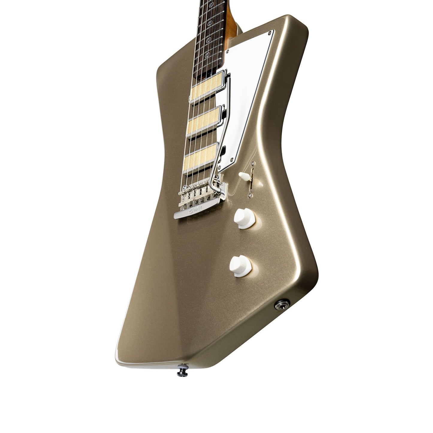 Sterling GOLDIE-CSH – St. Vincent Goldie Electric Guitar | Cashmere