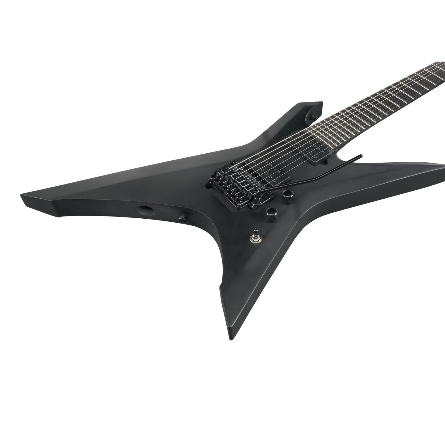 Ibanez XPTB720-BKF Iron Label Xiphos 7-String Electric Guitar | Black Flat
