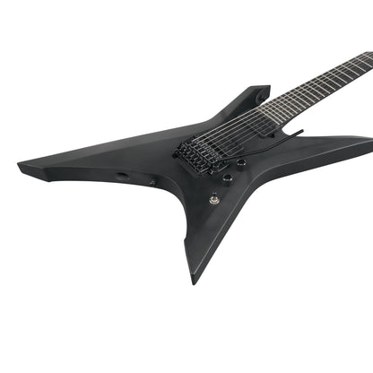 Ibanez XPTB720-BKF Iron Label Xiphos 7-String Electric Guitar | Black Flat