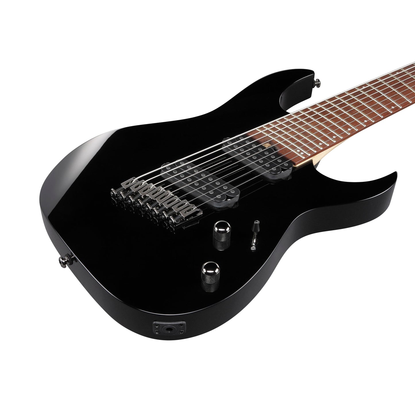 Ibanez RGMS8-BK 8-String Electric Guitar | Black